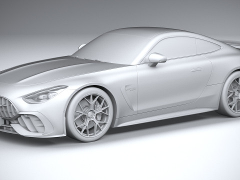 Mercedes-Benz AMG GT63 PRO 2025 3D Model