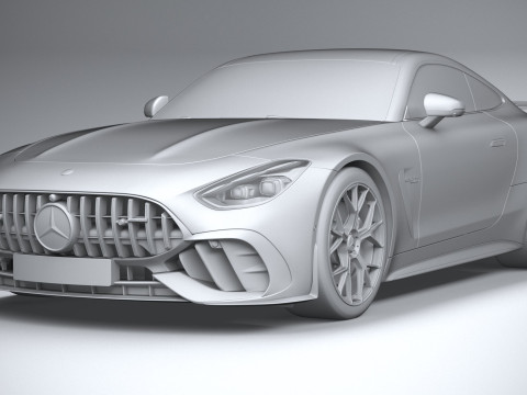 Mercedes-Benz AMG GT63 PRO 2025 3D Model