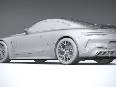 Mercedes-Benz AMG GT63 PRO 2025 3D Model