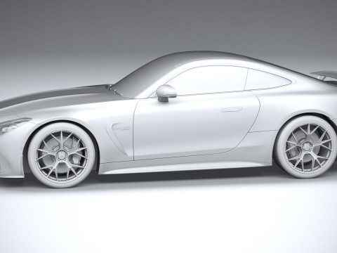 Mercedes-Benz AMG GT63 PRO 2025 3D Model