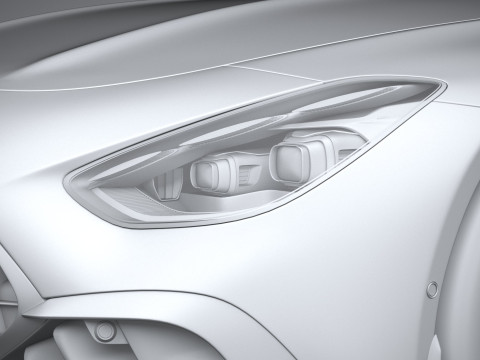 Mercedes-Benz AMG GT63 PRO 2025 3D Model