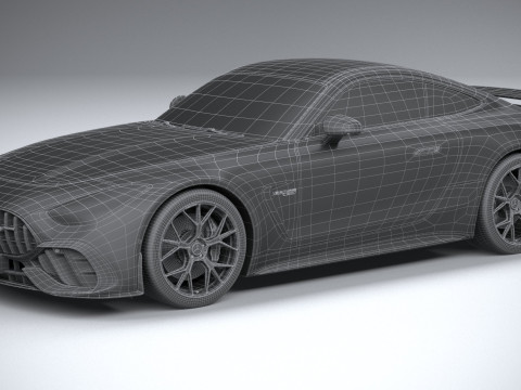 Mercedes-Benz AMG GT63 PRO 2025 3D Model