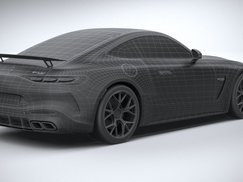 Mercedes-Benz AMG GT63 PRO 2025 3D Model