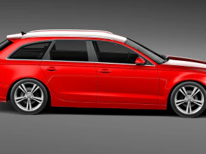 Audi S6 Avant 2013 3D Model