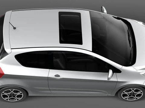 Kia Picanto 3-Door 2013 3D Model