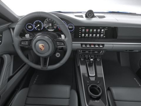 Porsche 911 Carrera Cabriolet 2025 3D 모델