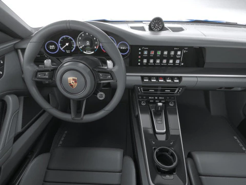 Porsche 911 Carrera Cabriolet 2025 3D Модель