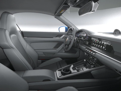 Porsche 911 Carrera Cabriolet 2025 3D Модель