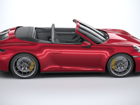 Porsche 911 Carrera GTS Cabriolet 2025 3D Model