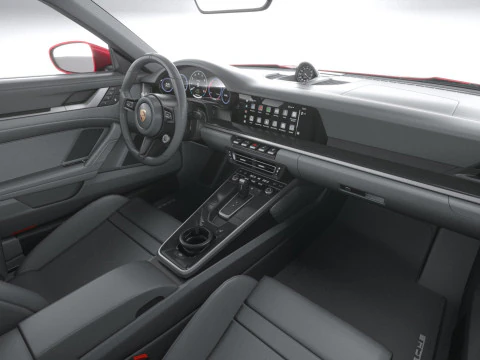 Porsche 911 Carrera GTS Cabriolet 2025 3D Model