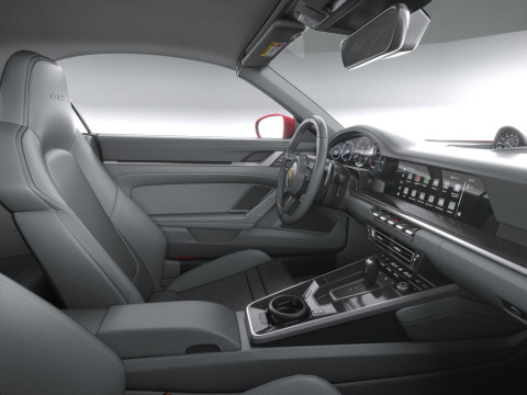 Porsche 911 Carrera GTS Cabriolet 2025 3D Model