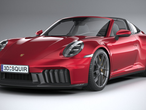 Porsche 911 Targa 4 GTS 2025 3D-Modell