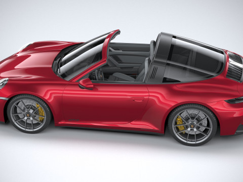 Porsche 911 Targa 4 GTS 2025 3D-Modell