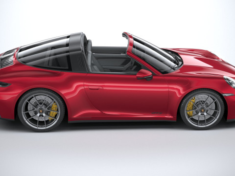 Porsche 911 Targa 4 GTS 2025 3D-Modell