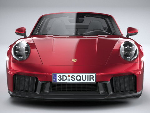 Porsche 911 Targa 4 GTS 2025 3D-Modell