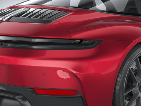 Porsche 911 Targa 4 GTS 2025 3D-Modell