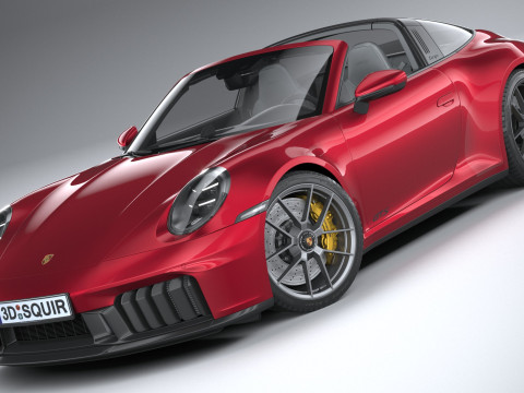 Porsche 911 Targa 4 GTS 2025 3D-Modell