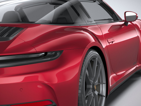 Porsche 911 Targa 4 GTS 2025 3D-Modell