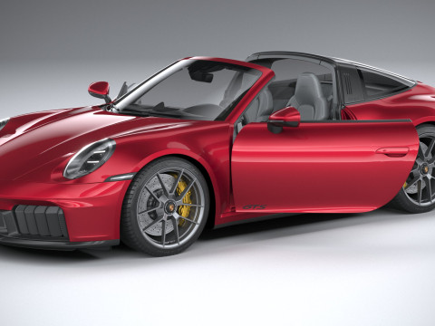 Porsche 911 Targa 4 GTS 2025 3D-Modell