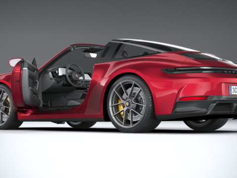 Porsche 911 Targa 4 GTS 2025 3D-Modell