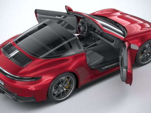 Porsche 911 Targa 4 GTS 2025 3D-Modell