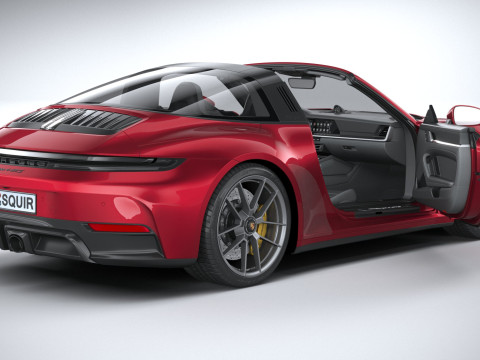 Porsche 911 Targa 4 GTS 2025 3D-Modell
