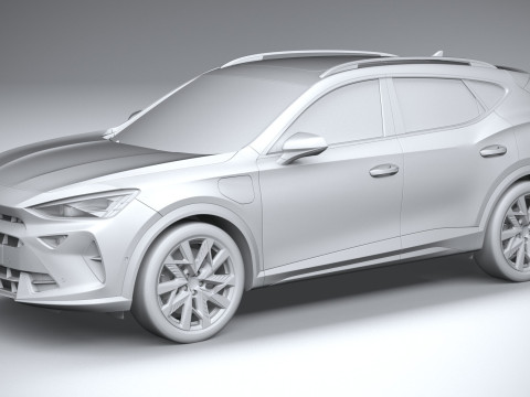 Cupra Formentor 2025 Modèle 3D