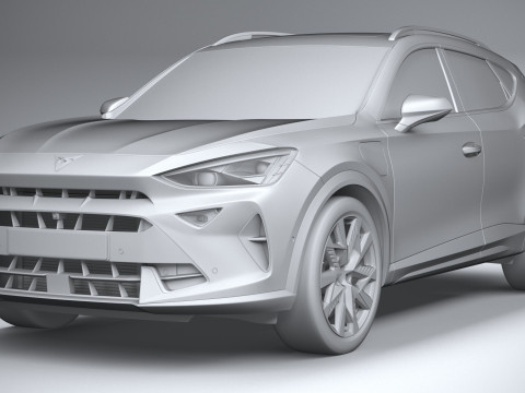 Cupra Formentor 2025 Modèle 3D