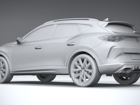 Cupra Formentor 2025 Modèle 3D