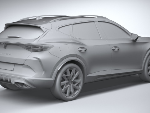 Cupra Formentor 2025 Modèle 3D
