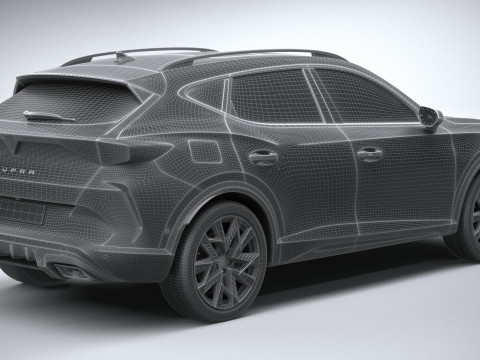 Cupra Formentor 2025 Modèle 3D