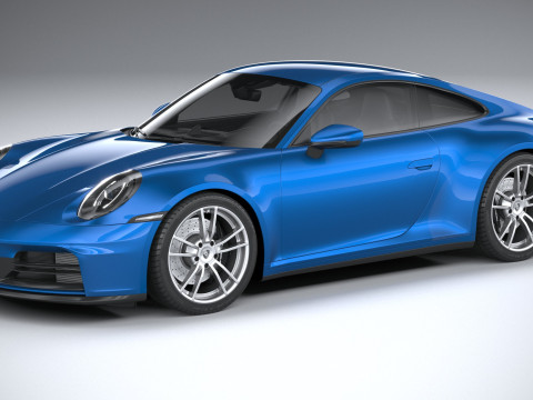 Porsche 911 Carrera 2025 Modelo 3D