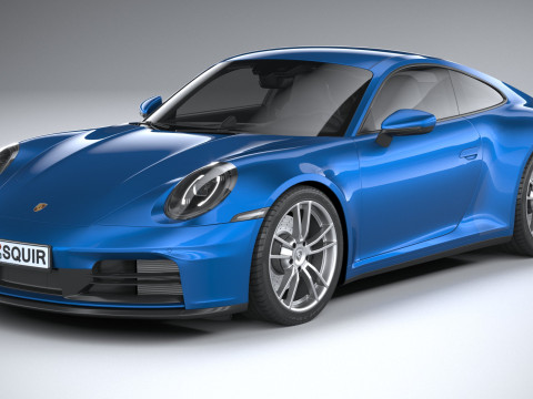 Porsche 911 Carrera 2025 Modelo 3D