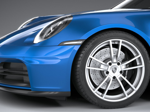 Porsche 911 Carrera 2025 Modelo 3D