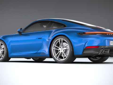 Porsche 911 Carrera 2025 Modelo 3D