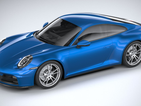 Porsche 911 Carrera 2025 Modelo 3D