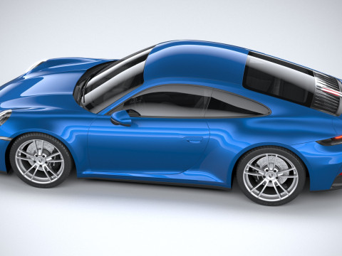 Porsche 911 Carrera 2025 Modelo 3D