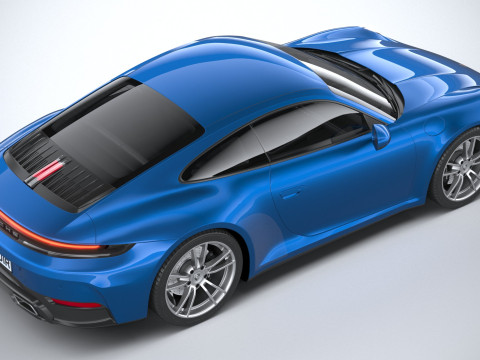 Porsche 911 Carrera 2025 Modelo 3D