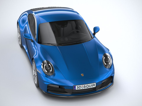 Porsche 911 Carrera 2025 Modelo 3D