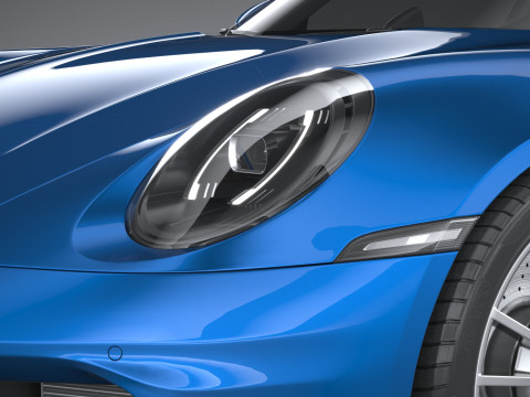 Porsche 911 Carrera 2025 Modelo 3D
