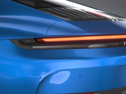 Porsche 911 Carrera 2025 Modelo 3D