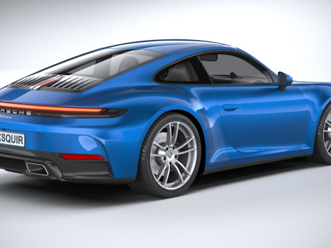 Porsche 911 Carrera 2025 Modelo 3D