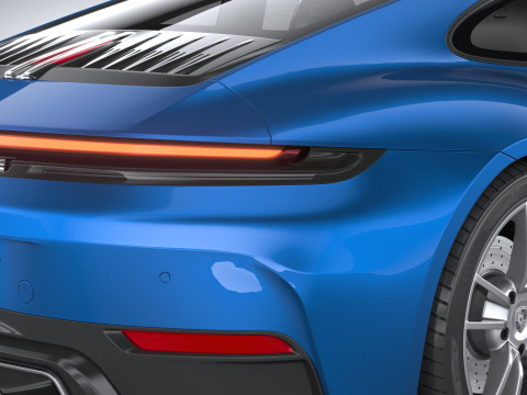 Porsche 911 Carrera 2025 Modelo 3D