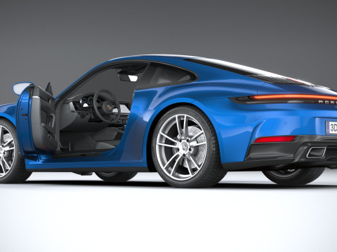 Porsche 911 Carrera 2025 Modelo 3D