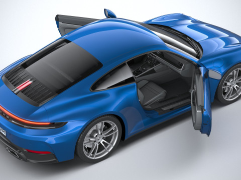 Porsche 911 Carrera 2025 Modelo 3D