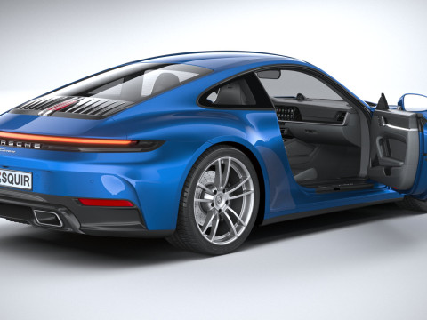 Porsche 911 Carrera 2025 Modelo 3D