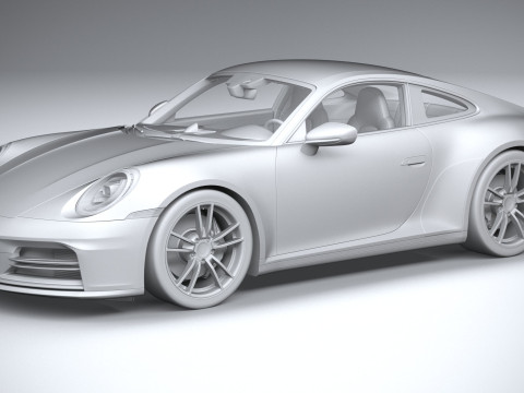 Porsche 911 Carrera 2025 Modelo 3D