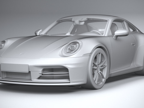 Porsche 911 Carrera 2025 Modelo 3D