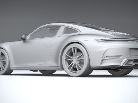 Porsche 911 Carrera 2025 Modelo 3D