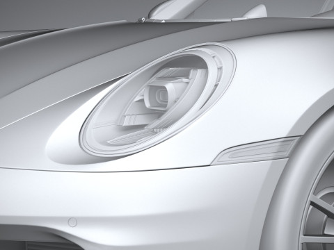 Porsche 911 Carrera 2025 Modelo 3D
